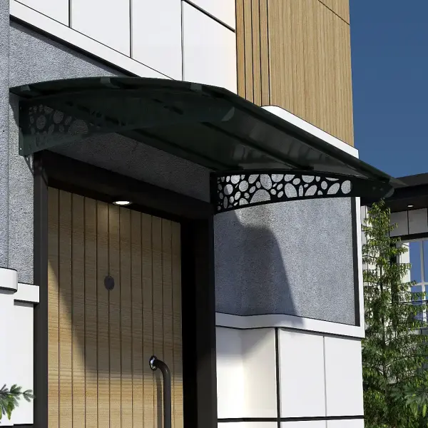 Kompozit Sundurma Çakıl Taşı Antrasit Füme