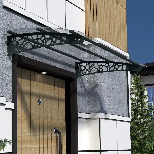 Solid Sundurma Çakıl Taşı Antrasit Şeffaf