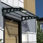 Solid Sundurma Modern Antrasit Şeffaf