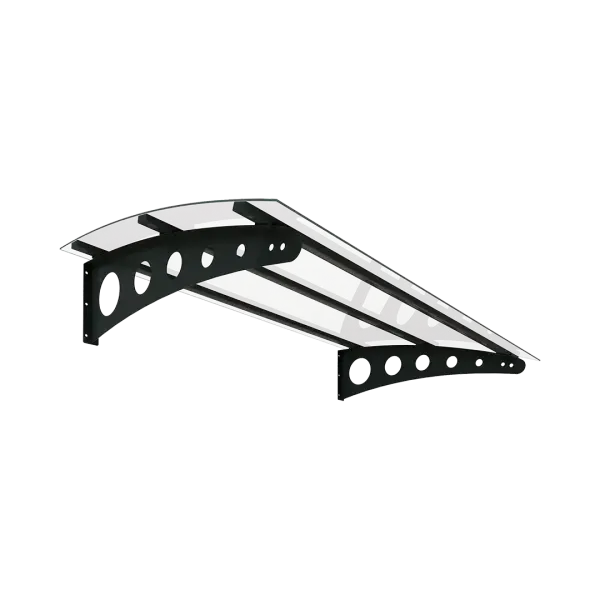 Solid Sundurma Modern Antrasit Şeffaf