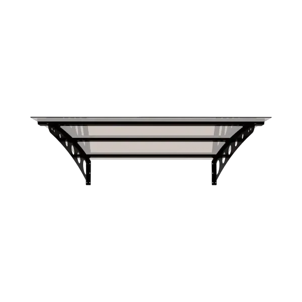 Solid Sundurma Modern Siyah Füme