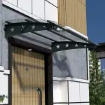 Solid Sundurma Yıldız Antrasit Şeffaf