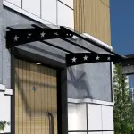 Solid Sundurma Yıldız Siyah Şeffaf